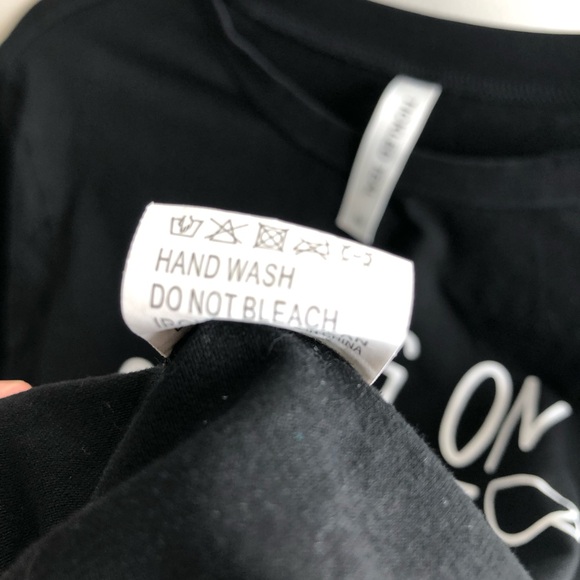 Tickled Teal Running On Caffeine & Christmas Cheer Long Sleeve Holiday Top - Picture 5 of 6